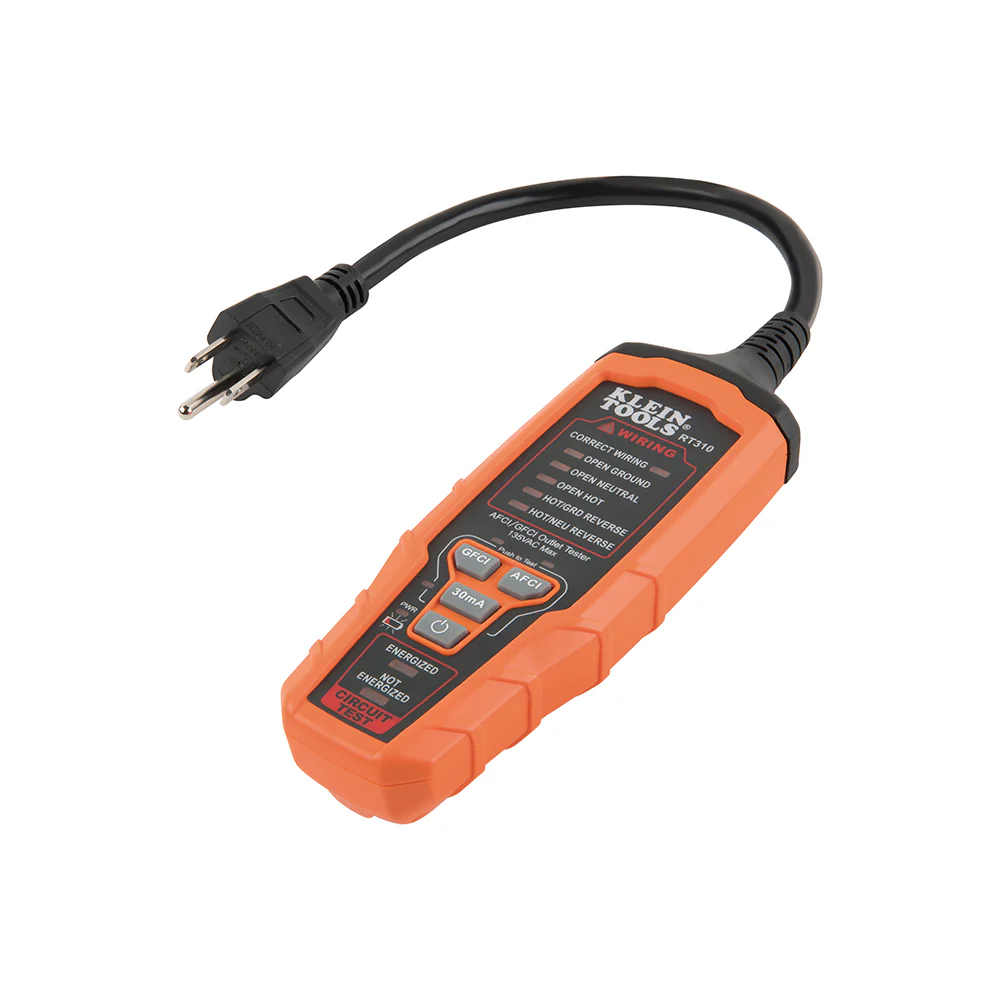Klein RT310 AFCI /GFCI Outlet Tester