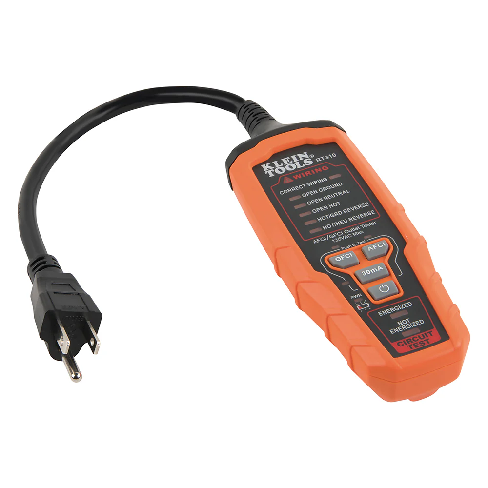 Klein RT310 AFCI /GFCI Outlet Tester - Image 2
