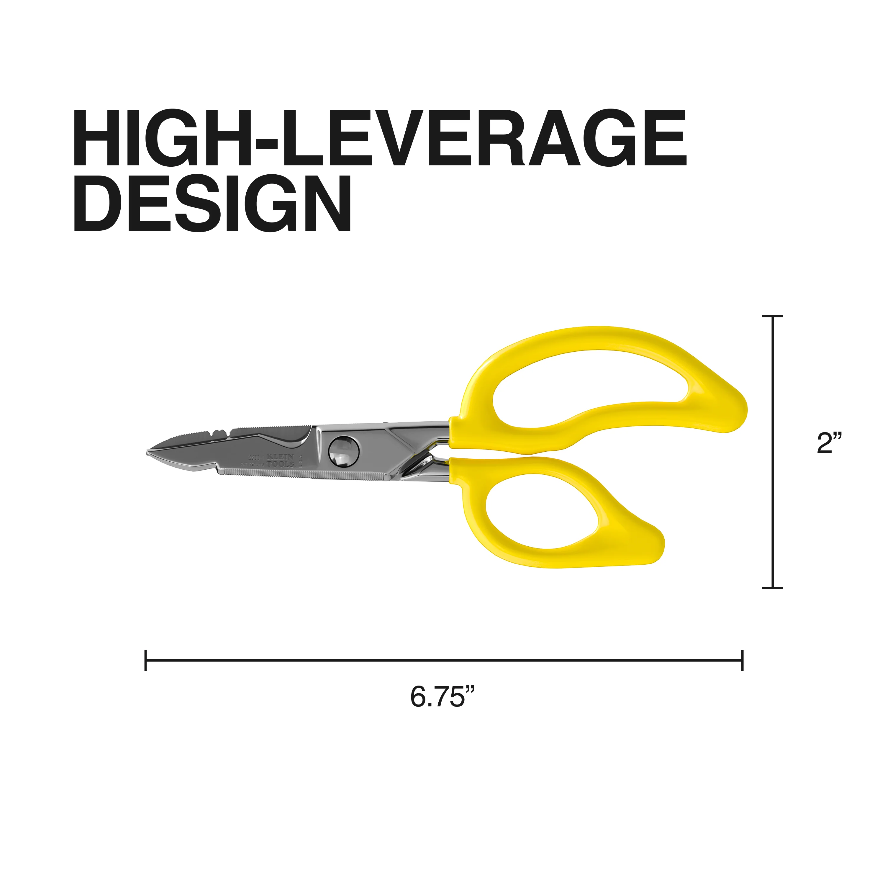 Klein 26001 All-Purpose Electricians Scissors - Image 8