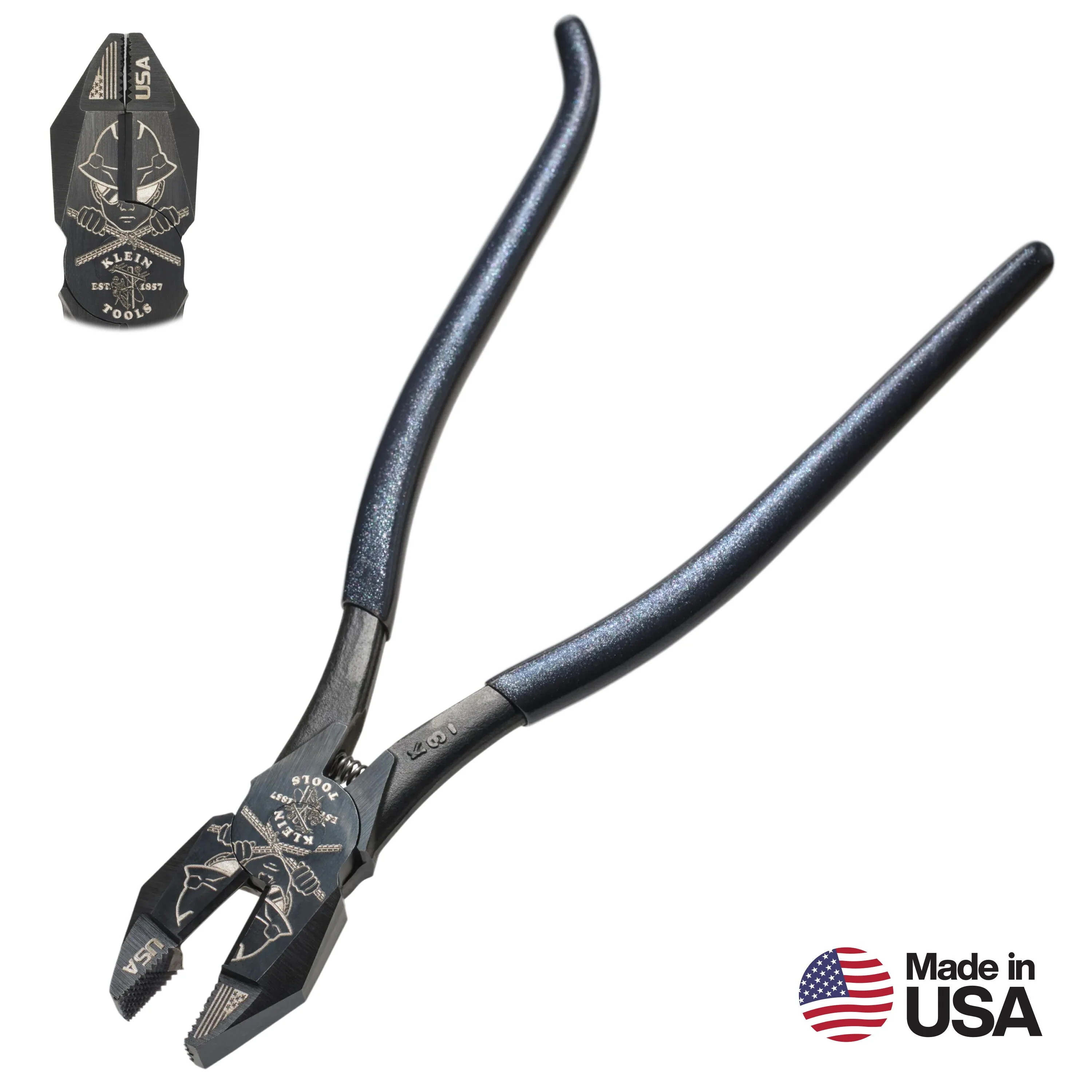 Klein D20007CST1 Ironworker Pliers 9 in. - Image 2
