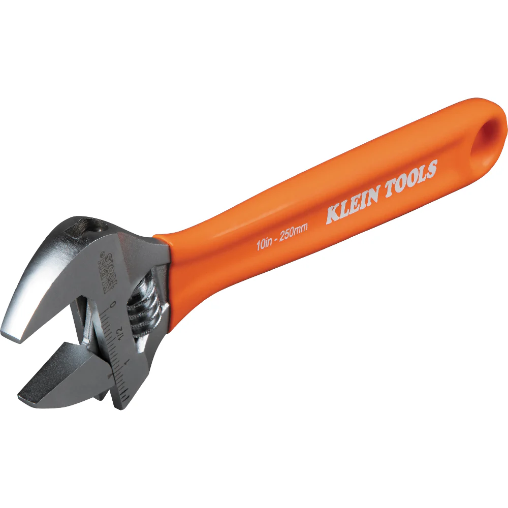 Klein O50710 Extra-Capacity Adjustable Wrench 10 in. - Image 3