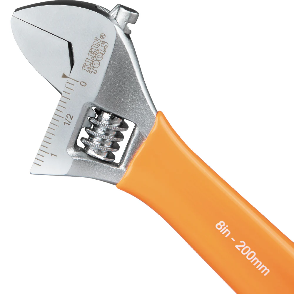 Klein O5078 Extra-Capacity Adjustable Wrench 8 in. - Image 3