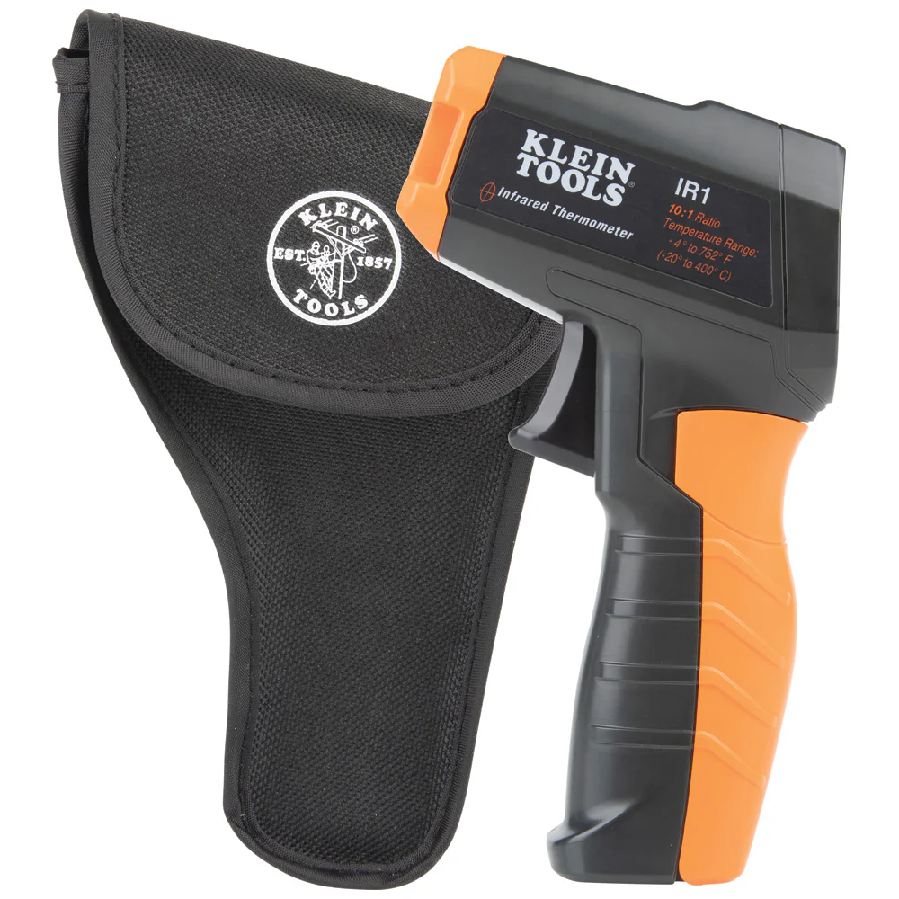 Klein IR1 Infrared Digital Thermometer w/Target Laser 10:1 - Image 4