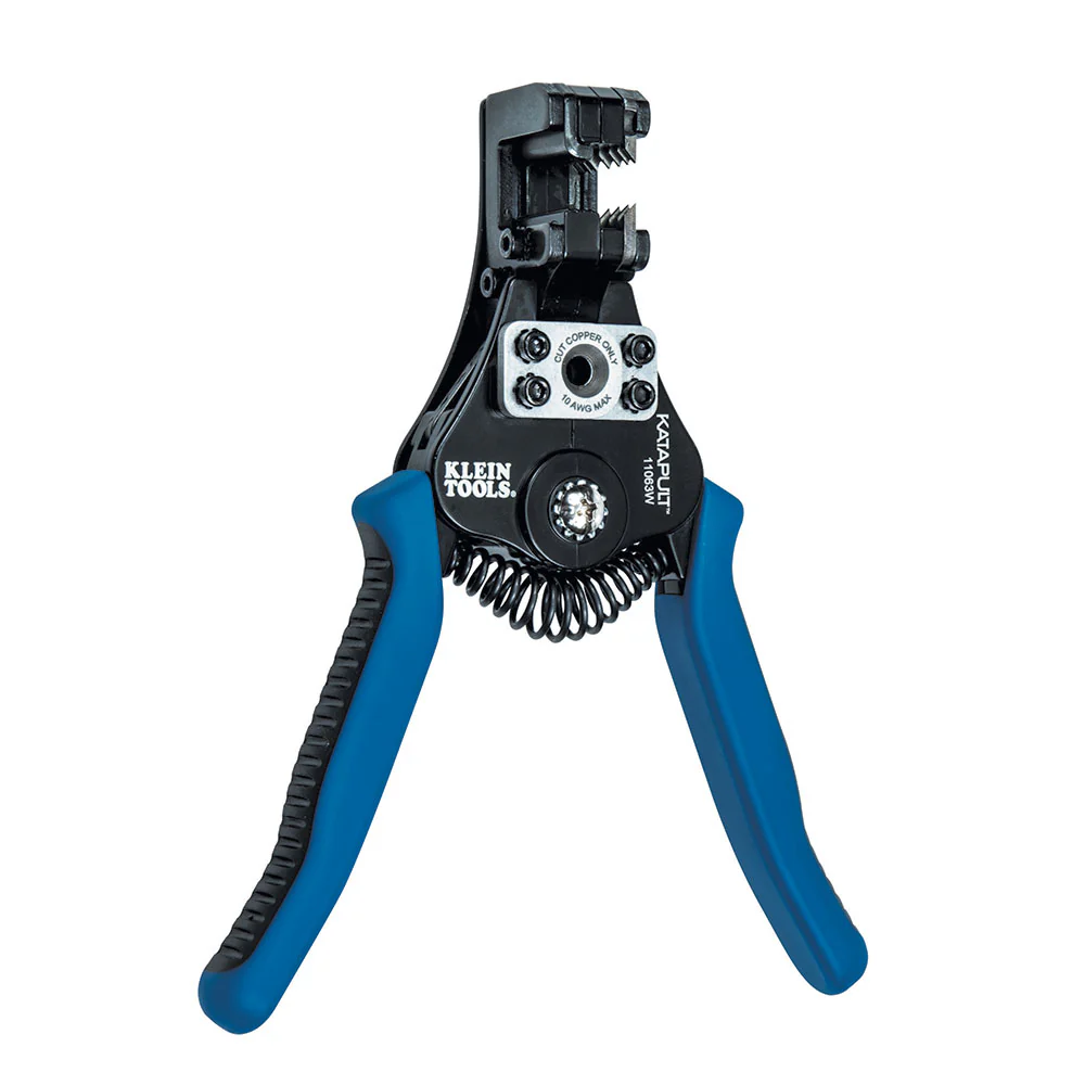 Klein 11063W Katapult Wire Stripper & Cutter For Solid & Stranded Wire