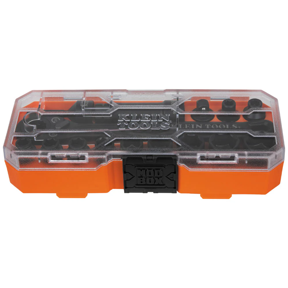Klein 65400 Knect 3/8 in. Drive Pass Through Socket Set 15-Piece - Image 3