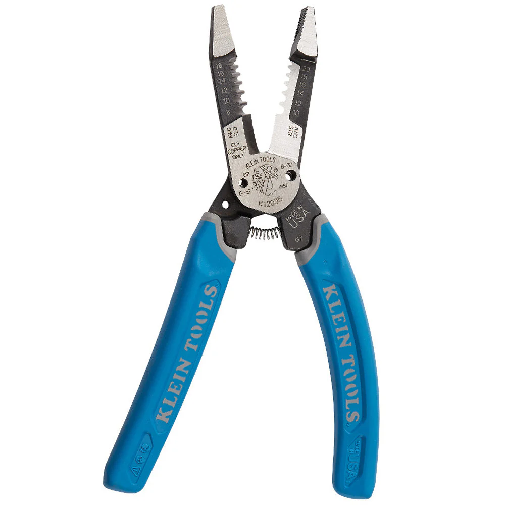 Klein K12035 Kurve Heavy-Duty Wire Stripper 8-20 Awg