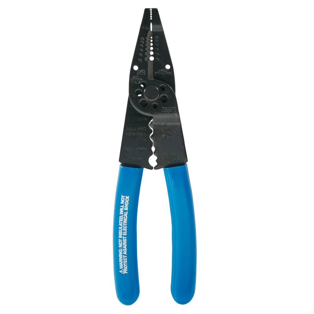 Klein 1010 Long Nose Wire Stripper/Wire Cutters/Crimp Tool - Image 2
