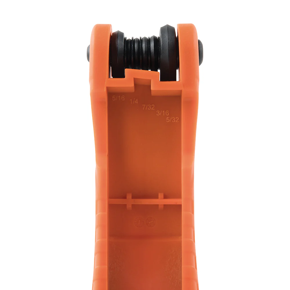 Klein 70550 Pro Folding Hex Key Set 11-Key SAE Sizes - Image 6