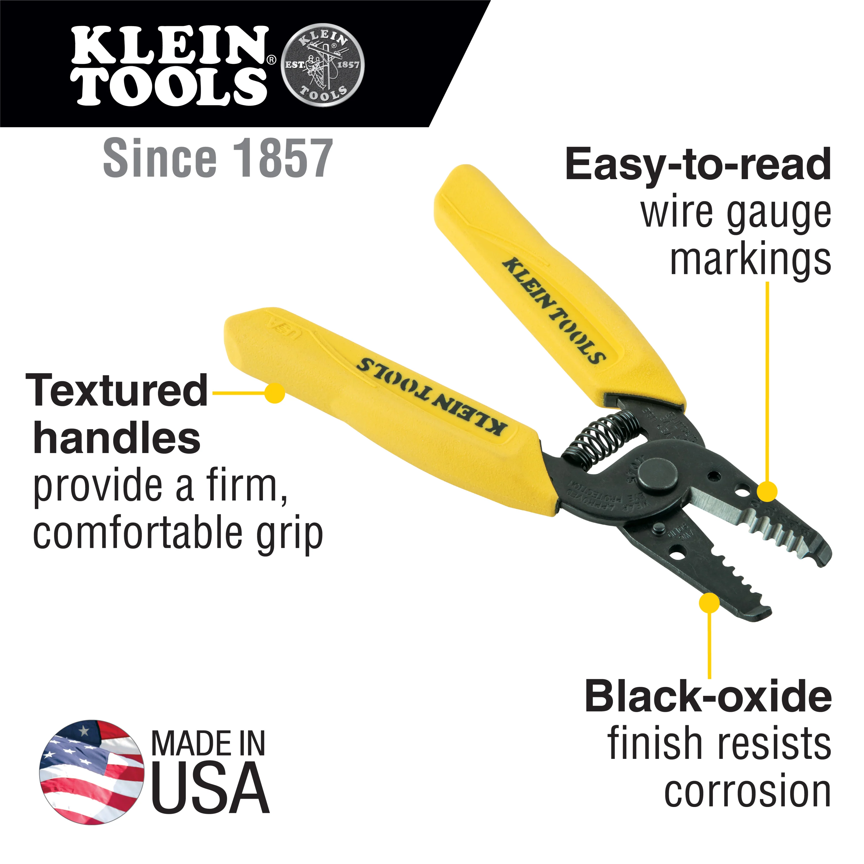 Klein 11045 Wire Stripper/Cutter 10-18 Awg Solid - Image 11