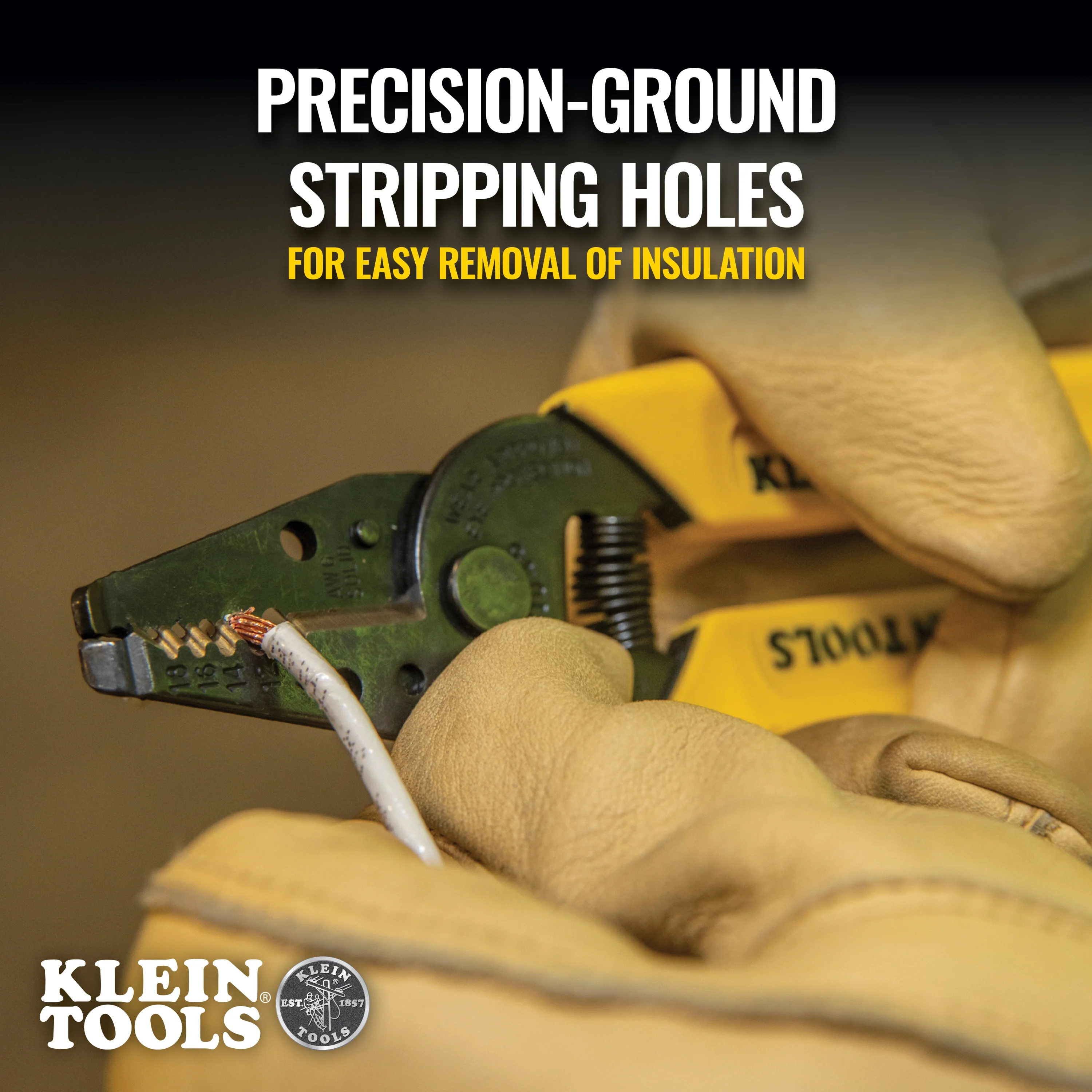 Klein 11045 Wire Stripper/Cutter 10-18 Awg Solid - Image 6