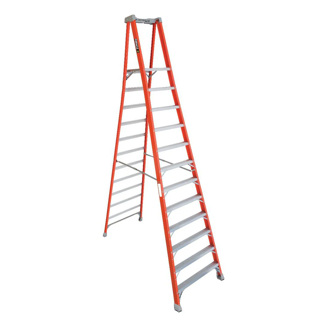 Louisville FXP1712 12 ft. Fiberglass Platform Step Ladder, 300 Lbs. Grade 1A