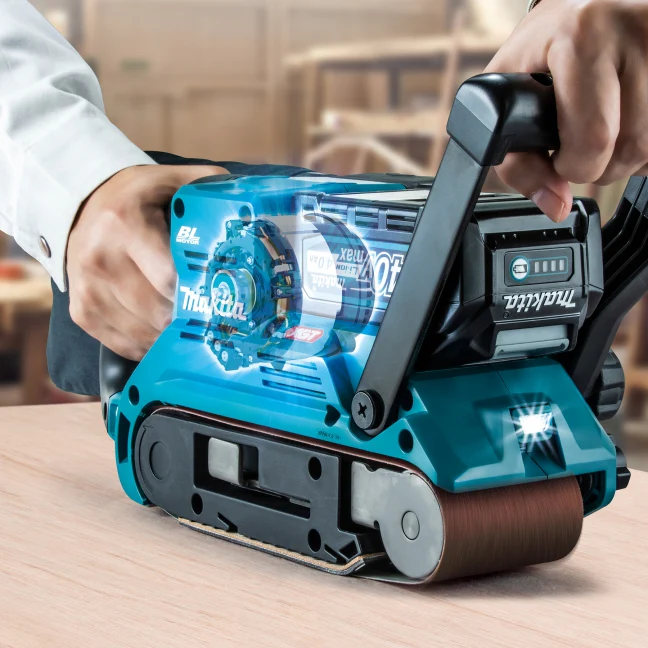 MAKITA BS001GZ 40Vmax XGT BL AWS 3 in. x 21 in. Belt Sander, Tool Only - Image 10