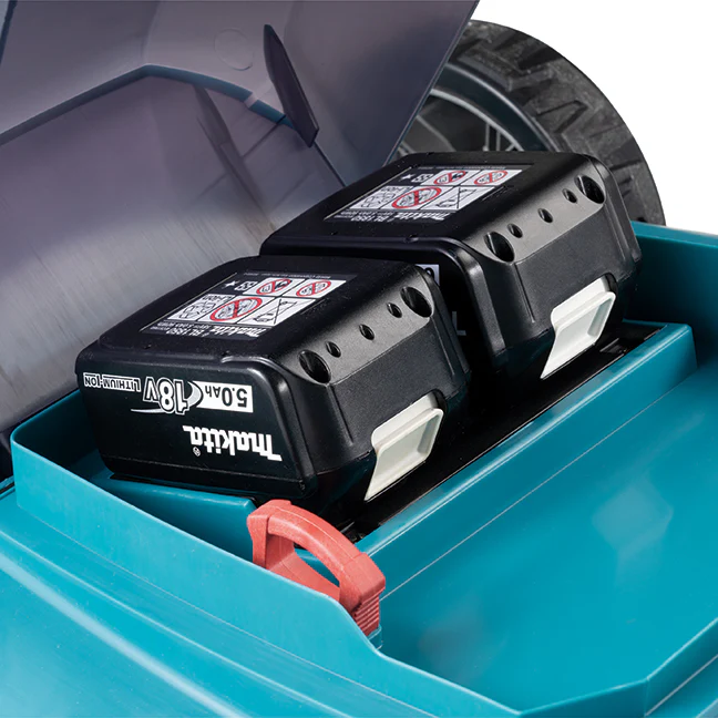 Makita DLM539CT4 36V(18Vx2) LXT 21 in. Self Propelled Lawn Mower Kit (5.0Ah x 4) - Image 6