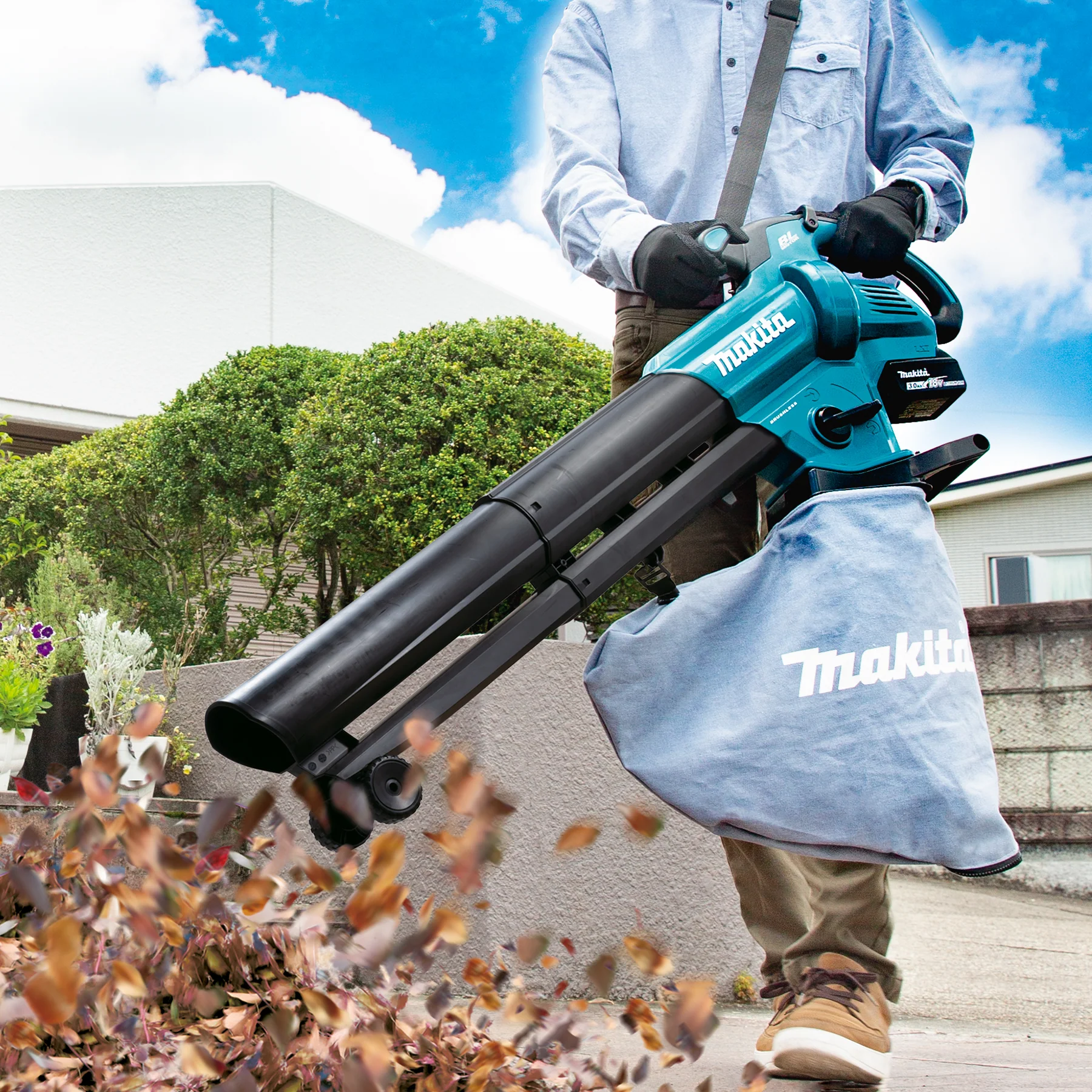 MAKITA DUB187Z 18V LXT Brushless 216 CFM Blower Vacuum, Tool Only - Image 3