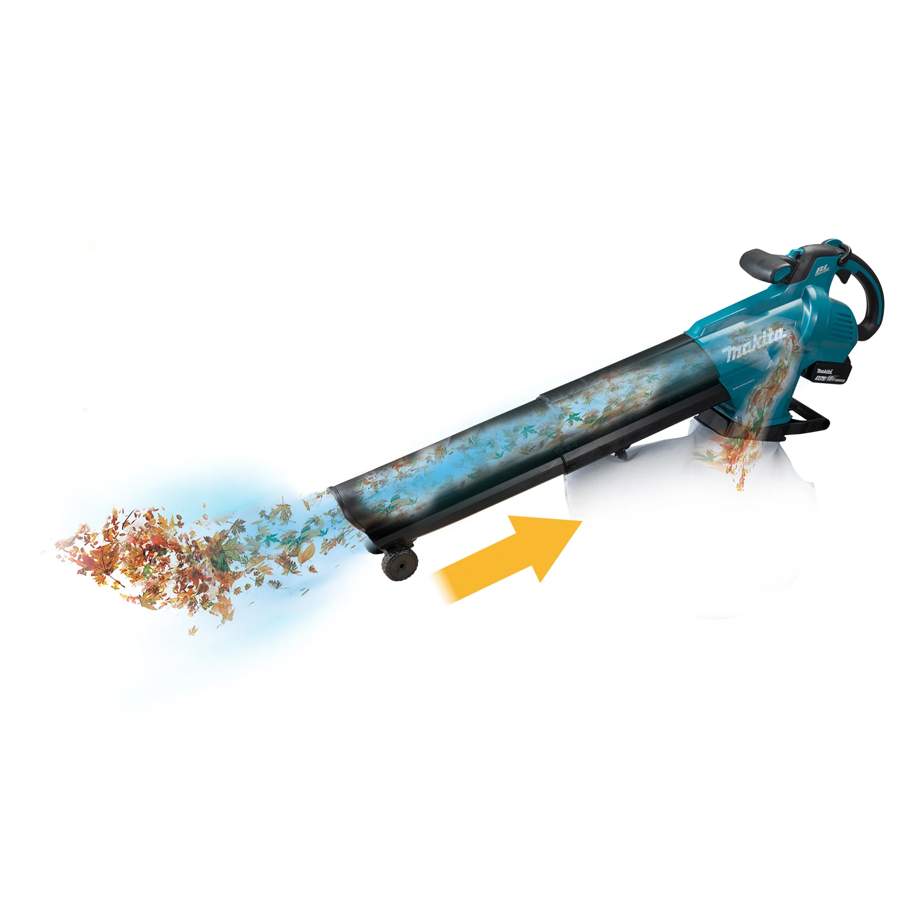 MAKITA DUB187Z 18V LXT Brushless 216 CFM Blower Vacuum, Tool Only - Image 8