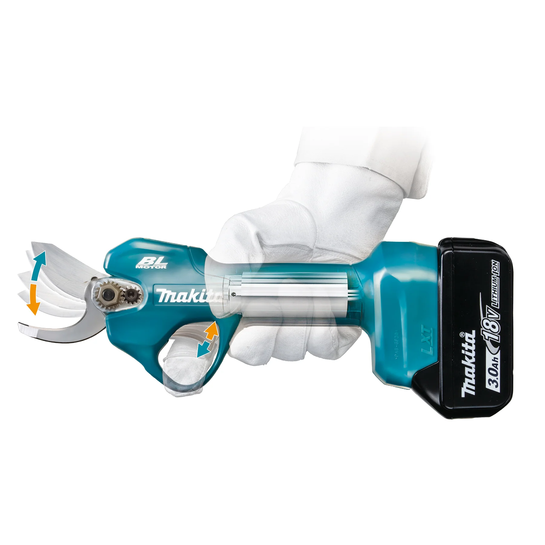 MAKITA DUP181Z 18V LXT Brushless Pruning Shears, Tool Only - Image 7
