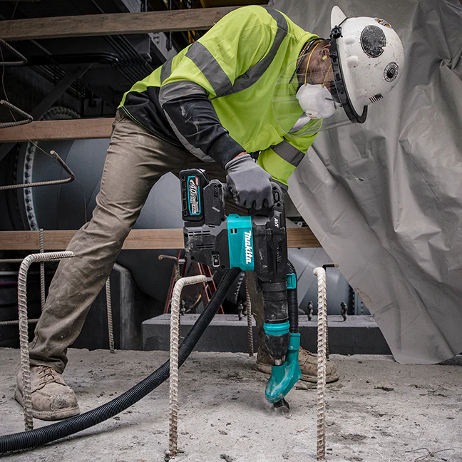 MAKITA HM001GZ 40V Max XGT BL 13
  lbs Demolition Hammer SDS-MAX w/AWS, Tool Only - Image 6