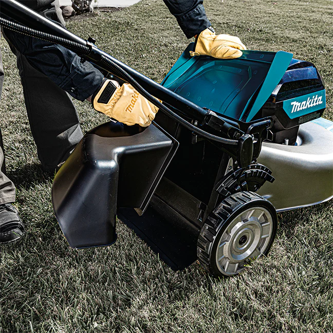 Makita
  LM002GT201 40V MAX XGT Brushless 21 in. Self Propelled STEEL DECK Lawn Mower
  Kit (5.0Ah x - Image 4