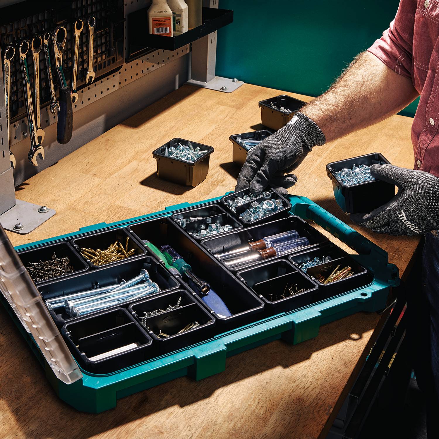 Makita Maktrak™ T-92271 4Pc Deep Standard Upper Bin and Divider Set (For T-90043/T-90065) - Image 5