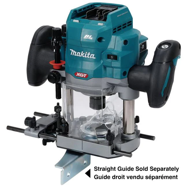 MAKITA RP001GZ01 40V Max XGT BL
1/2 in. Plunge Router w/AWS, Tool Only - Image 21