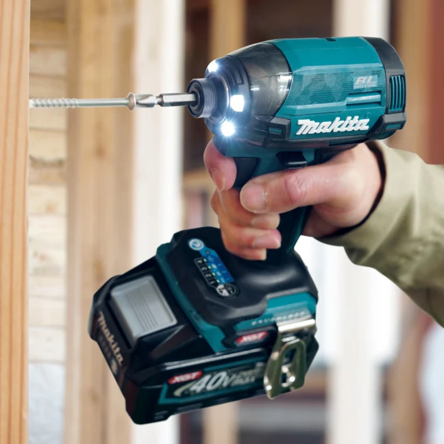 MAKITA
  TD002GZ01 40V Max XGT Brushless 1/4 in. Impact Driver (Tool Only) - Image 4