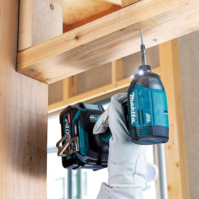 MAKITA
  TD002GZ01 40V Max XGT Brushless 1/4 in. Impact Driver (Tool Only) - Image 6