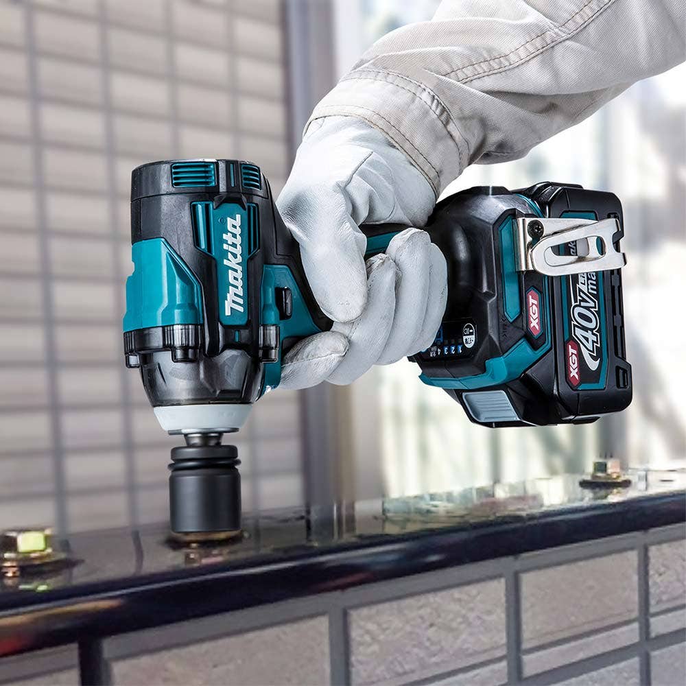 Makita
TW005GZ 40V Max XGT Brushless 1/2 in. Impact Wrench with Round Pin (Tool
Only) - Image 6