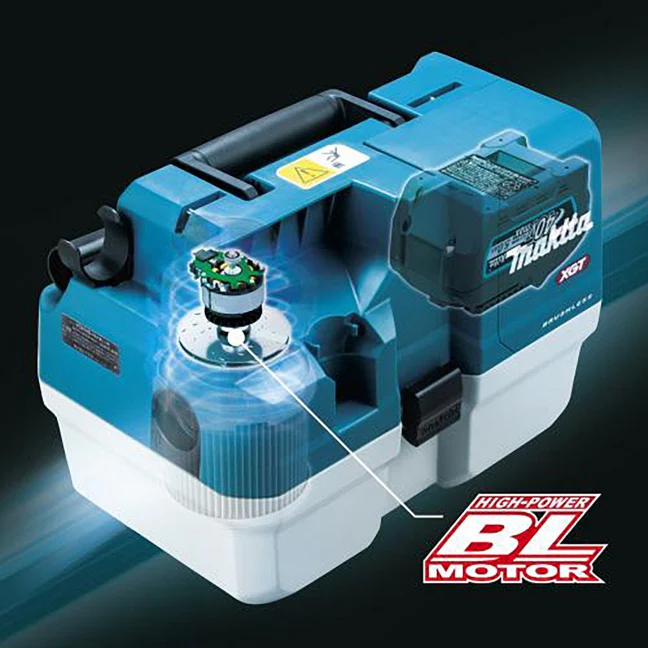 MAKITA
VC013GLZ01 40V Max XGT BL 7.5 L Wet/Dry Vacuum Cleaner, w/AWS, Tool Only - Image 9