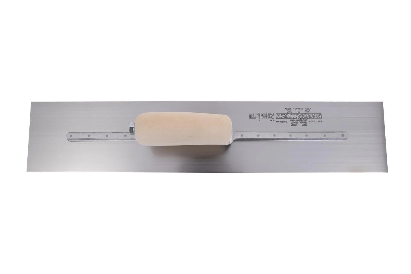 Marshalltown MXS81 18 in x 4 in High Carbon Steel Finishing Trowel - Image 3