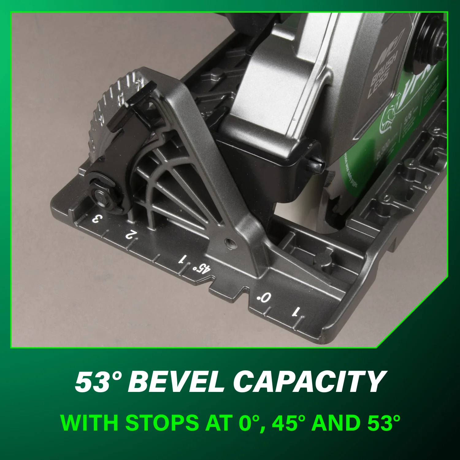 Metabo HPT C3607DWAQ4M 36V MV Rear Handle Circular Saw 7-1/4 in.  (Tool Only) - Image 6