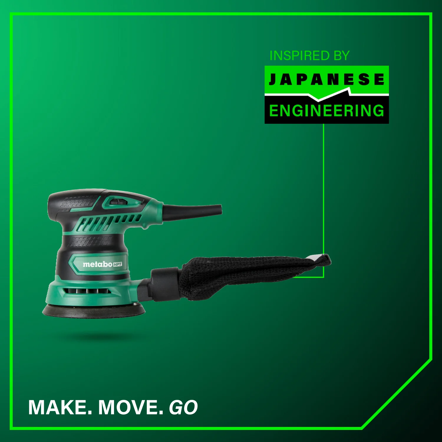 Metabo HPT SV13YSTM 5 Inch Variable Speed Random Orbit Finishing Sander - Image 10