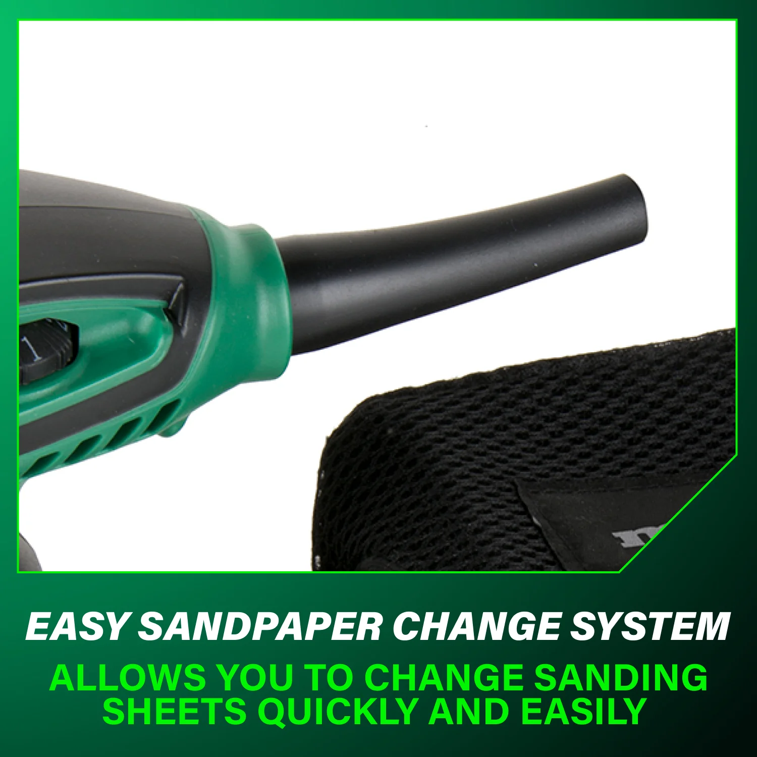 Metabo HPT SV13YSTM 5 Inch Variable Speed Random Orbit Finishing Sander - Image 8