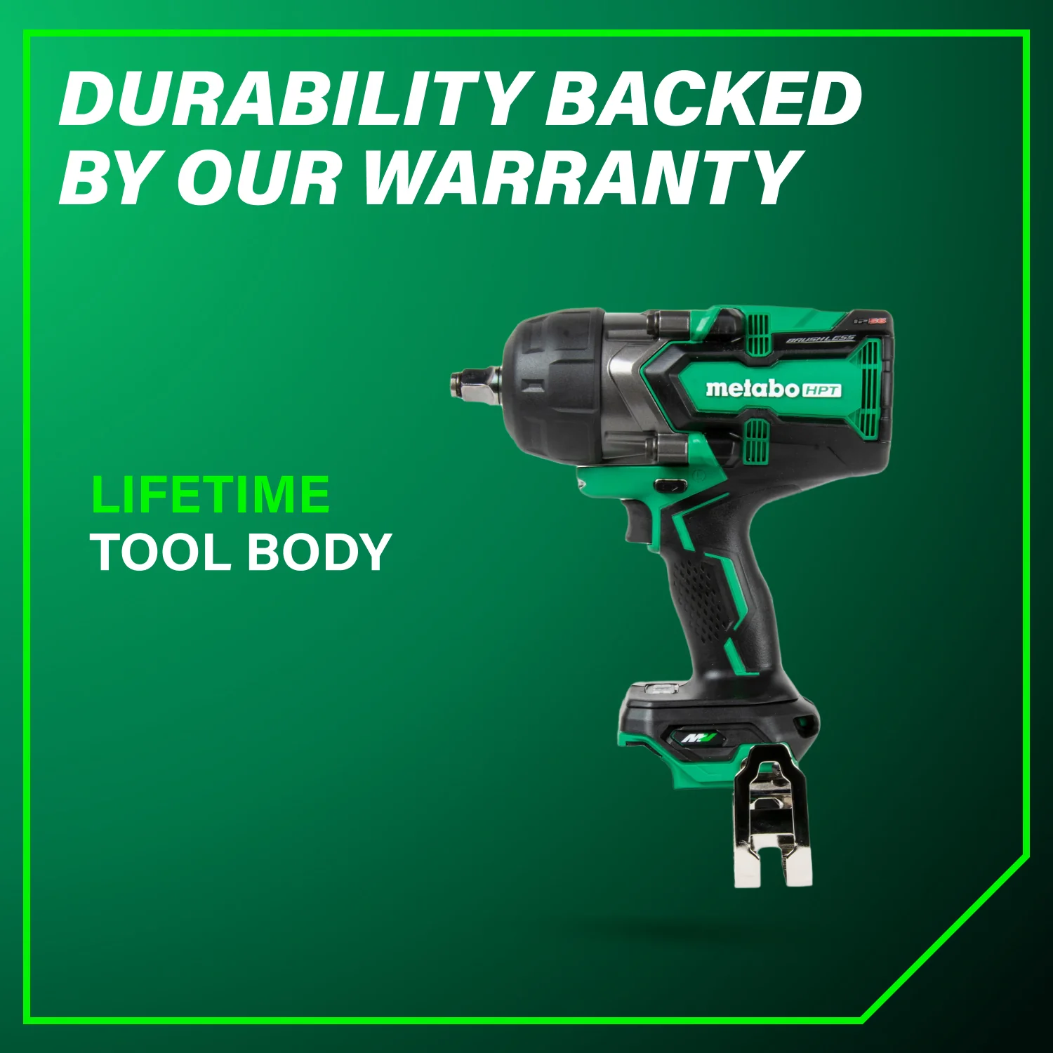 METABO HPT WR36DGQ4M 36V Mv Impact Wrench Bare 1/2 in.(1033/1475) - Image 11
