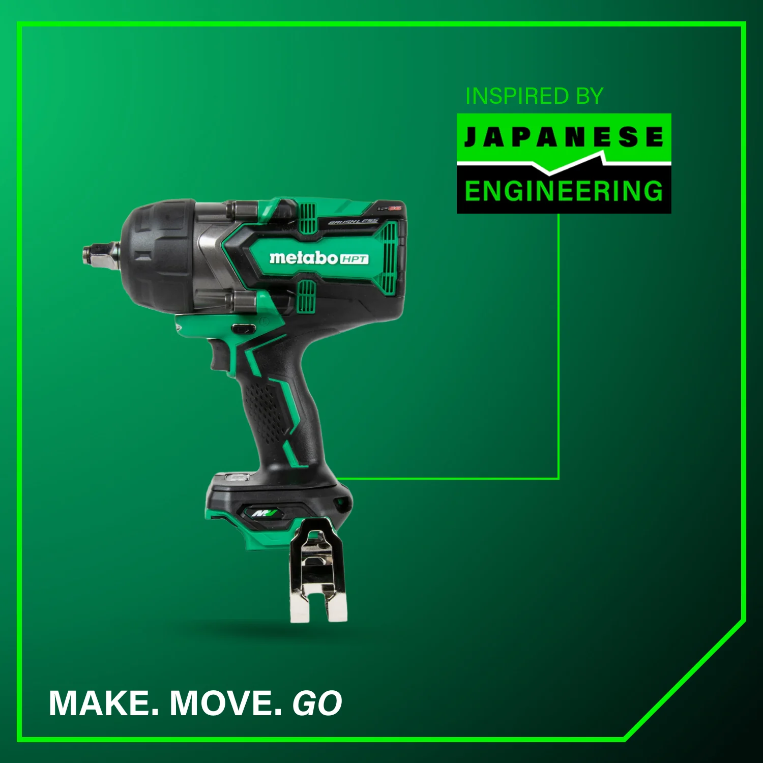 METABO HPT WR36DGQ4M 36V Mv Impact Wrench Bare 1/2 in.(1033/1475) - Image 12