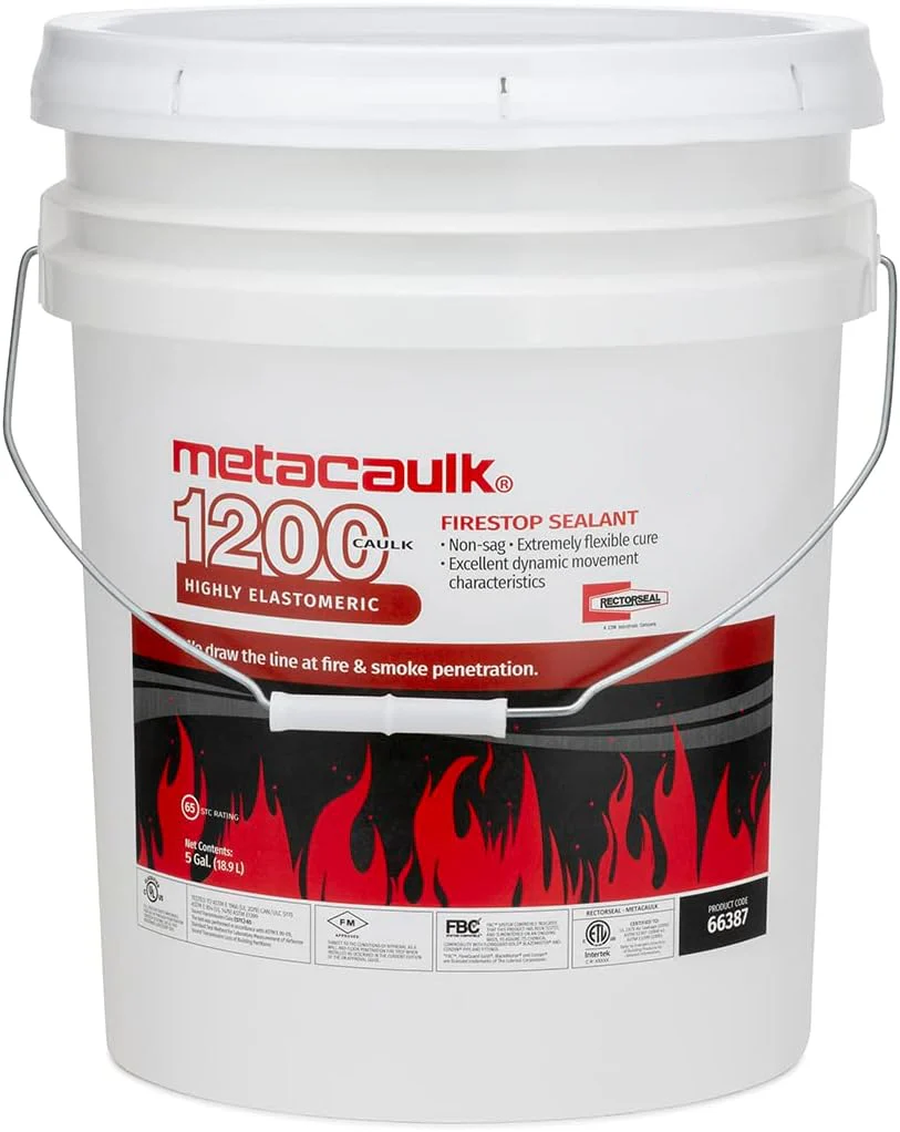 METACAULK 66527 1200 FIRESTOP SEALANT WHITE 5G PAIL