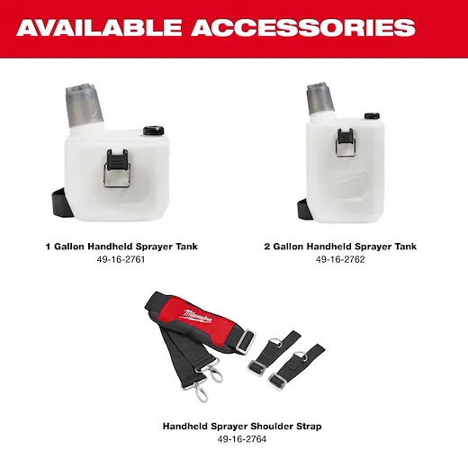 MILWAUKEE 2528-21G2 Two Gallon Handheld Sprayer Kit - Image 4
