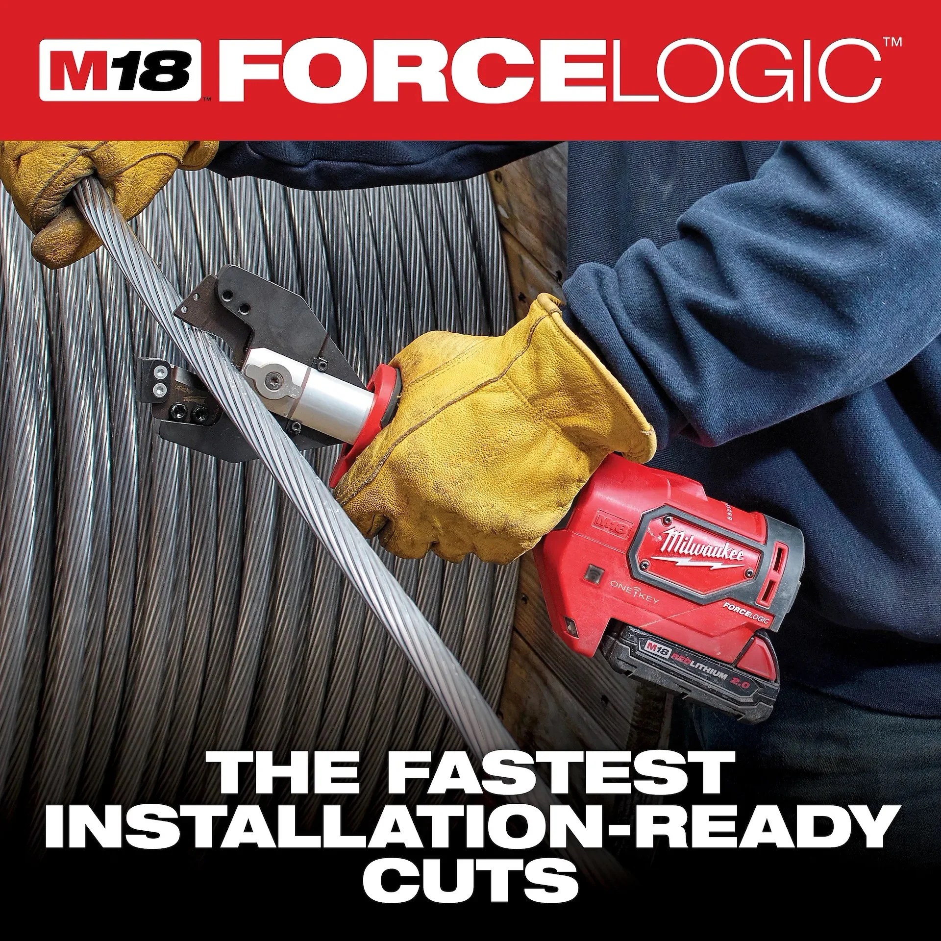 Milwaukee 2672-20 M18™ Cable Cutter with 750 MCM Cu Jaws - Image 4