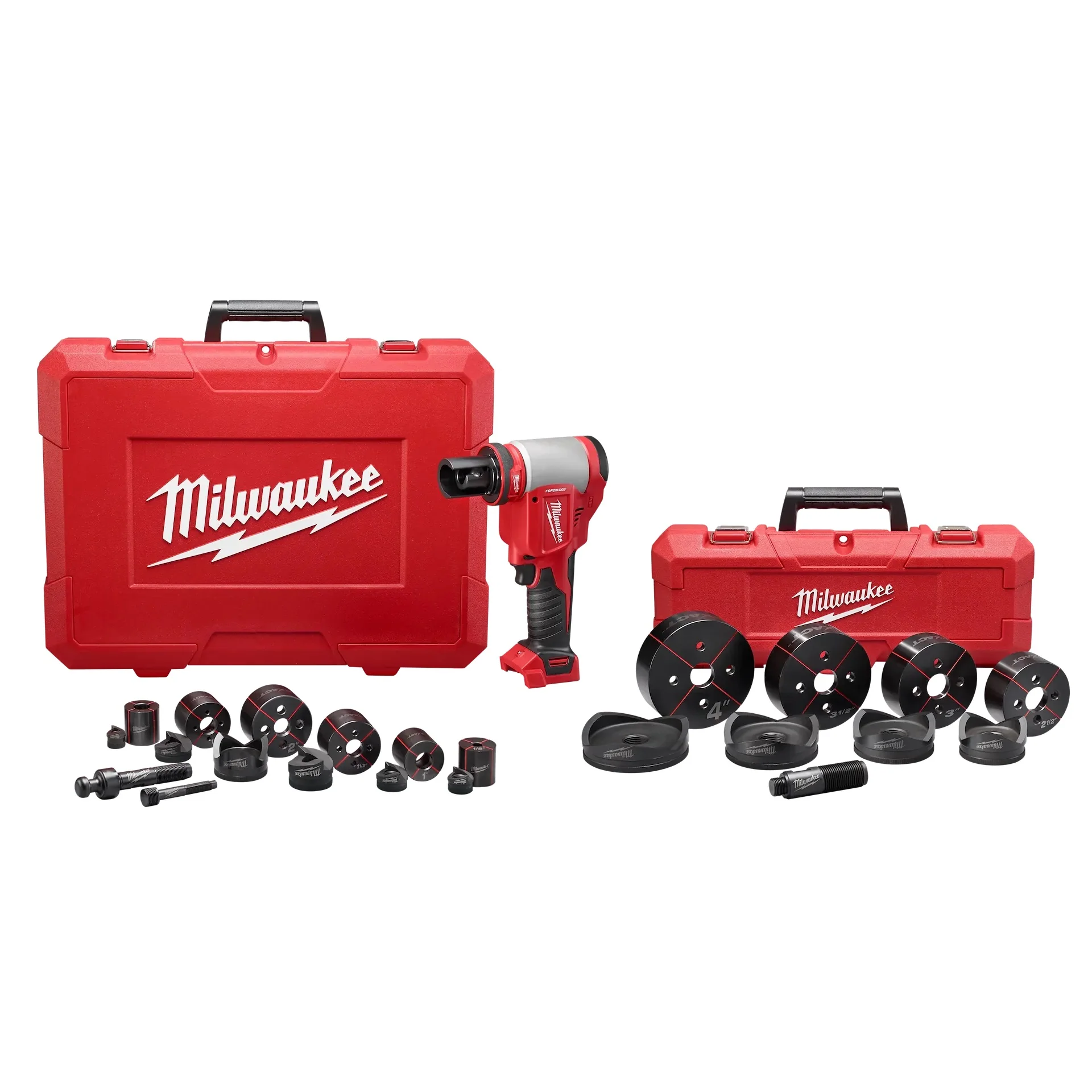 Milwaukee 2676-04 M18™ FORCE LOGIC™ 10T KO Tool 1/2 in. to 4 in.