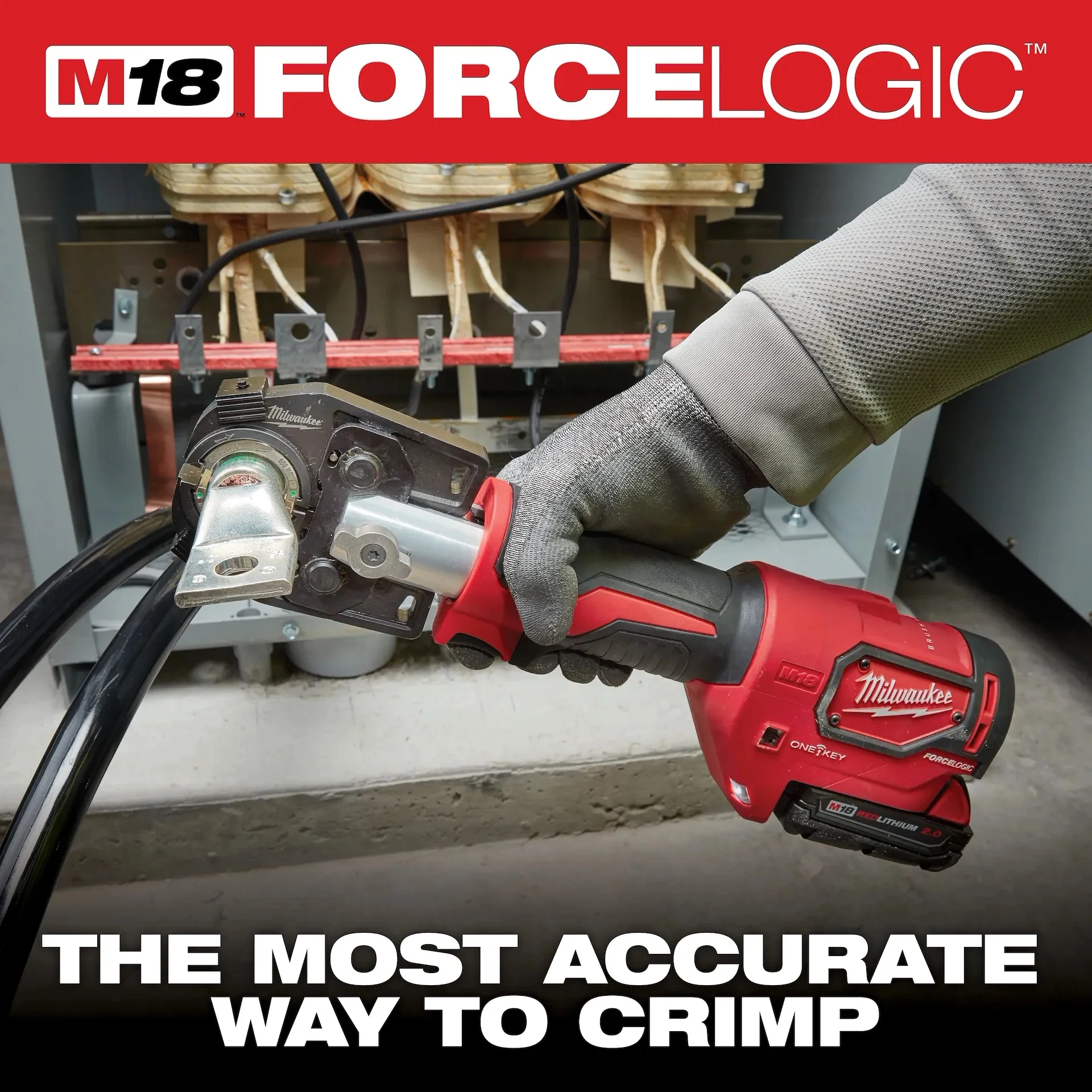 Milwaukee 2679-600CU M18™ 600 MCM Crimper w/#8-600 Cu Dies - Image 3