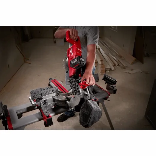 Milwaukee 2734-20 10 in 4000 rpm M18 FUEL™ Dual Bevel Sliding Compound Cordless Miter Saw (Tool Only) - Image 5