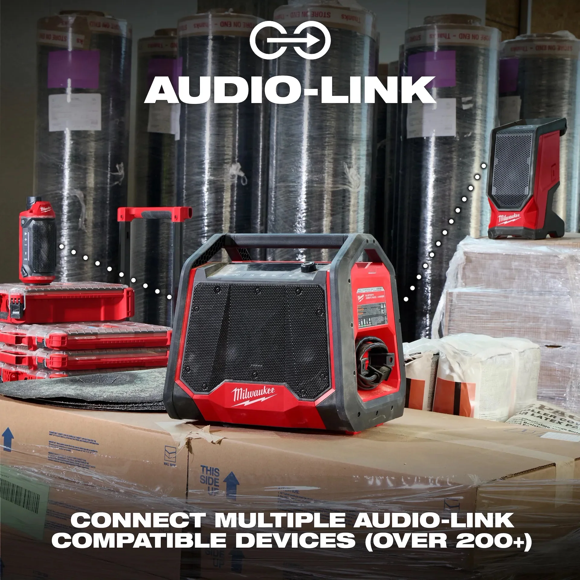 Milwaukee 2956-20 M18 Bluetooth Jobsite Radio + Charger - Image 6