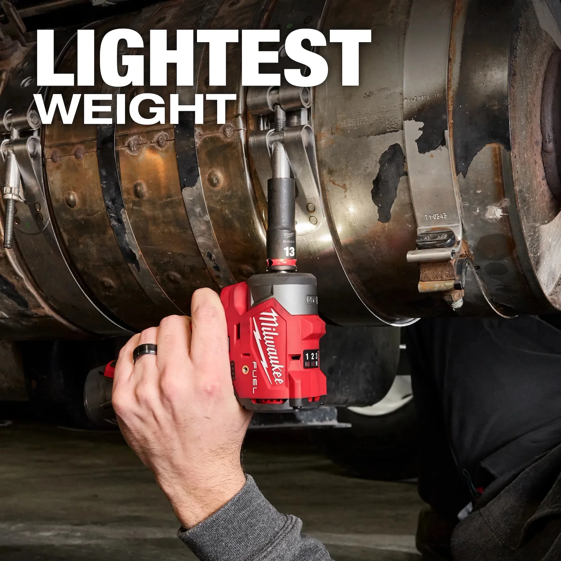 Milwaukee 3049-20 M12 FUEL 3/8in Sub-Compact Impact Wrench with Friction Ring (Tool Only) - Image 5