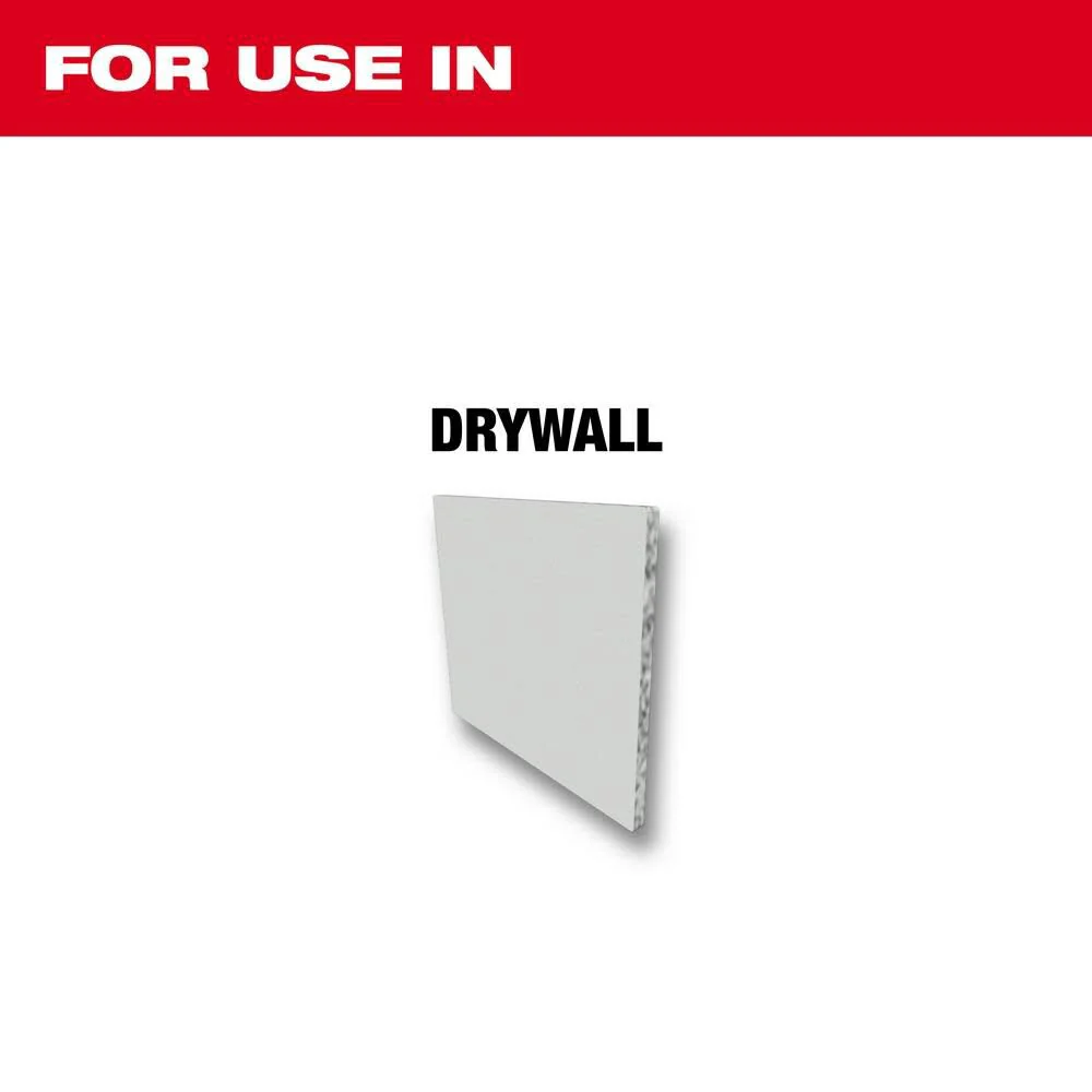 Milwaukee Sawzall 48-00-1640 Drywall Access Blade - Image 4