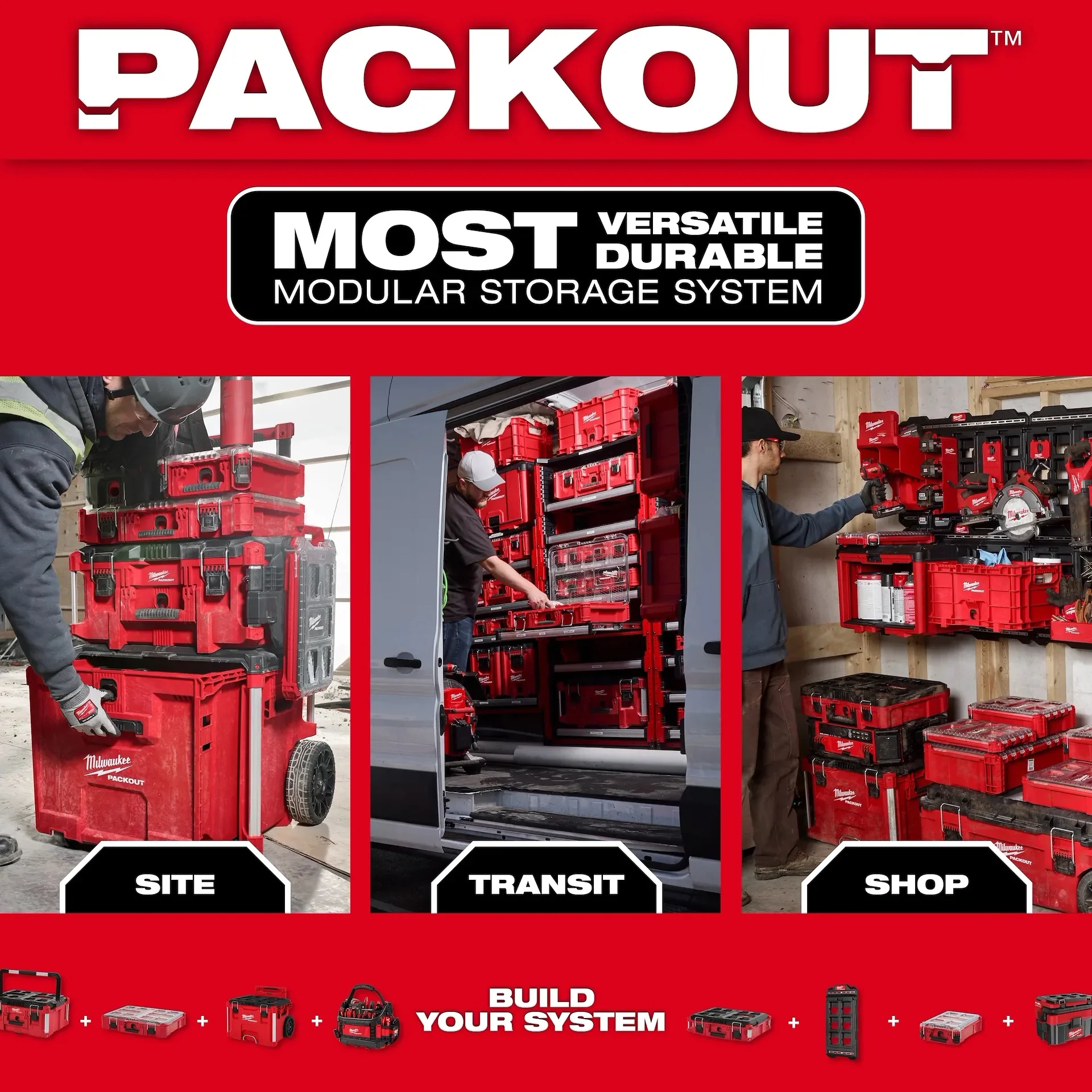 Milwaukee 48-22-8423 Packout XL Tool Box - Image 7