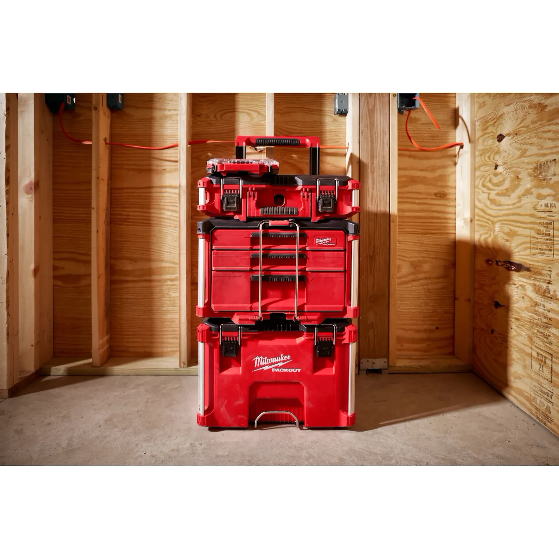Milwaukee 48-22-8447 PACKOUT™ 3 Drawers 50 lb Polypropylene Tool Box - Image 9