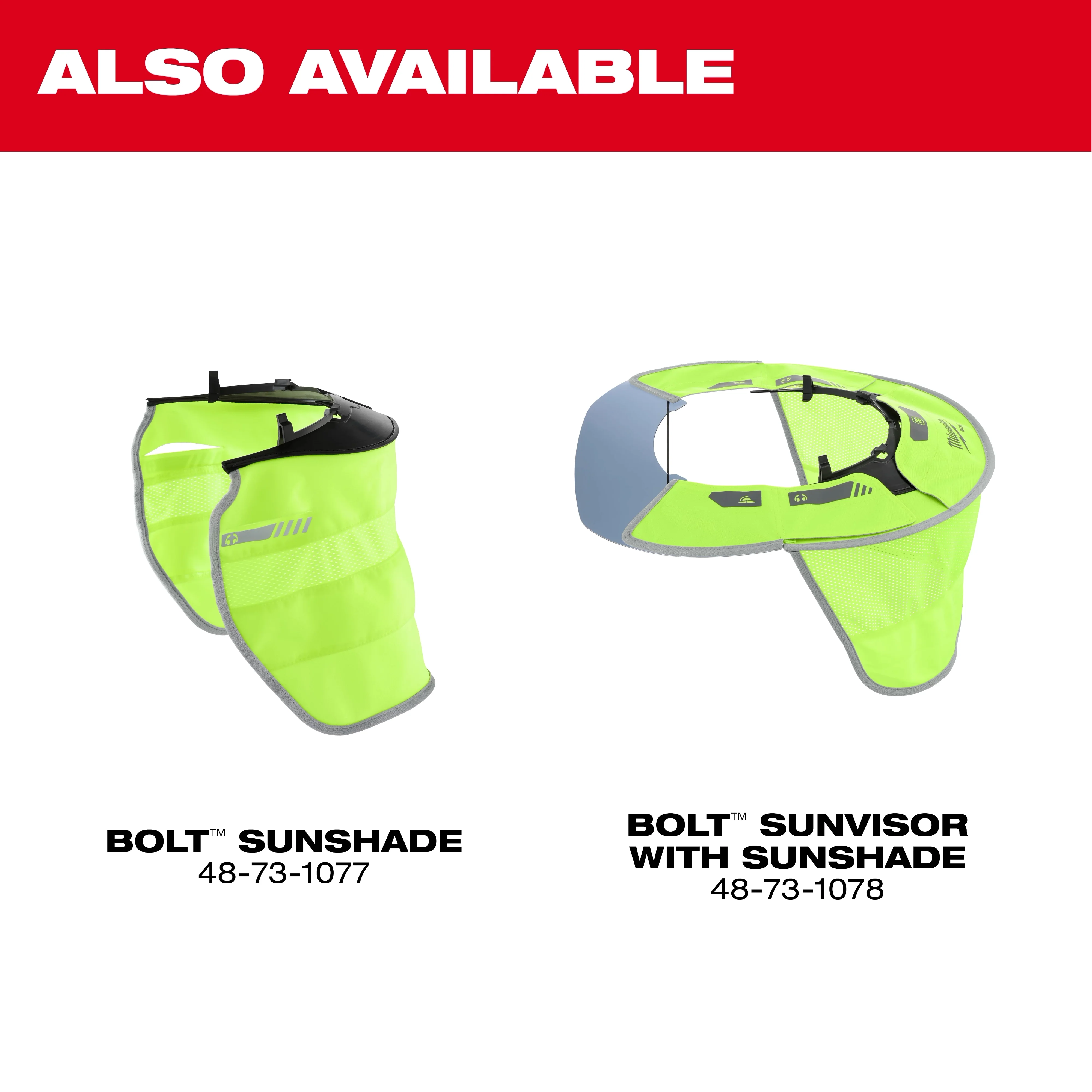 Milwaukee Bolt 48-73-1079 Sun Visor - Image 4