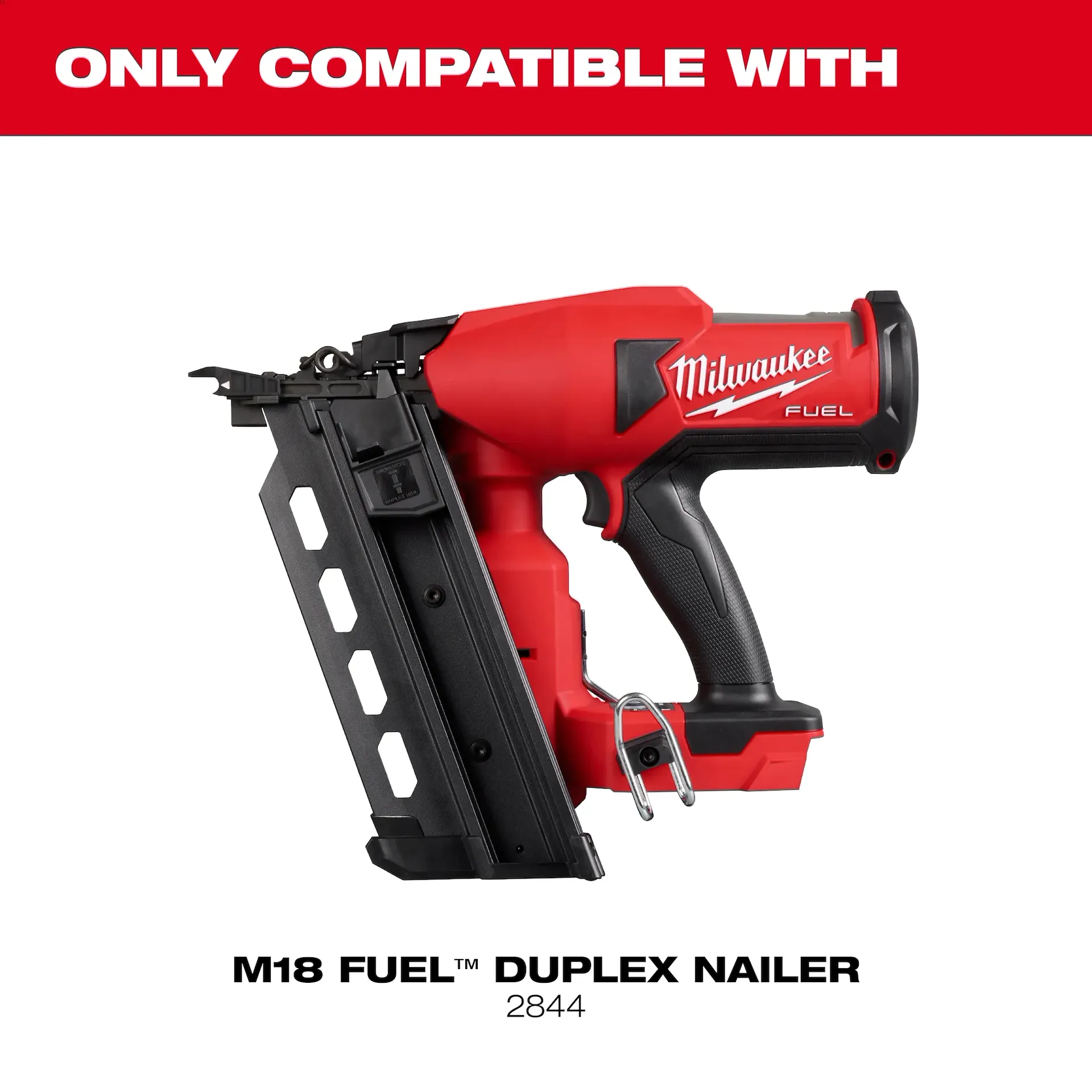 Milwaukee MDP8D-2000 2-1/4 in (Drivable) 2-7/8 in (Total) Steel Bright Collated Duplex Nails - 2000/ - Image 6