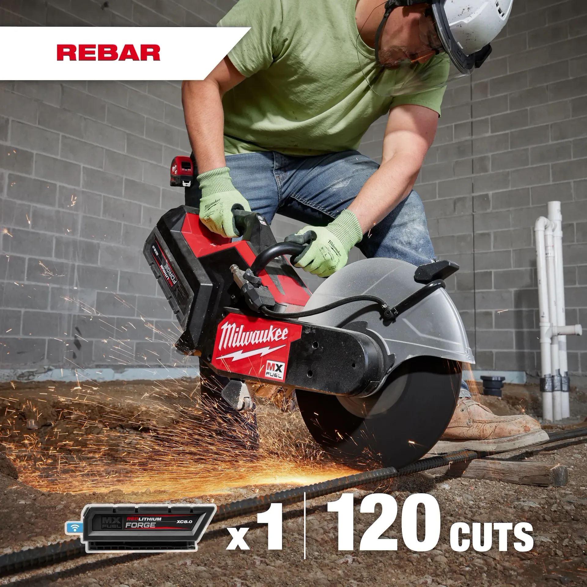 Milwaukee MXF315-2XC MX FUEL™ 14 in MX FUEL Metal Cordless Cut-Off Saw Kit - Image 13