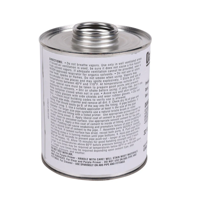 Oatey 31307 32 oz Stainless Steel Replacement Cement Can - Image 3