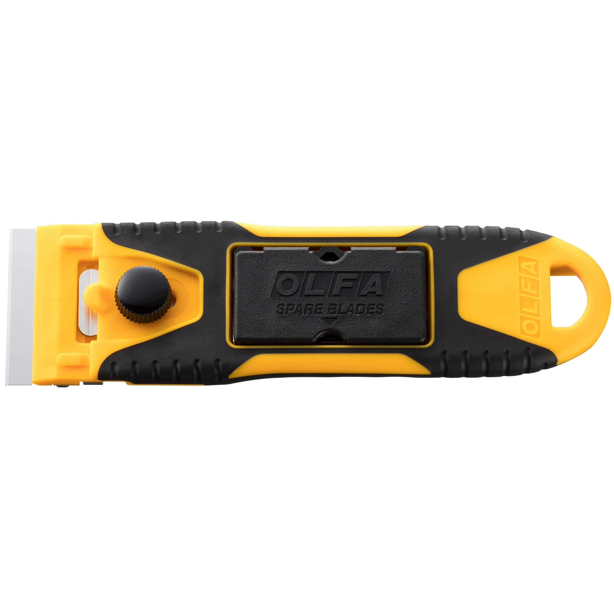 Olfa Mini Glass Scraper w/Cover & 6 Blades 40mm